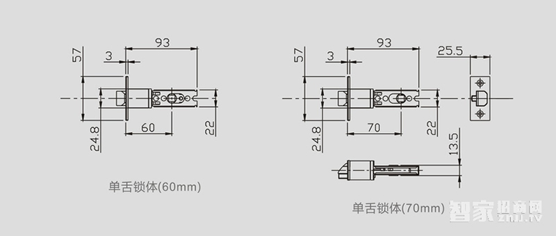 力维智能锁 MT-1800/11家用防盗指纹锁密码锁 直板拉砂铬