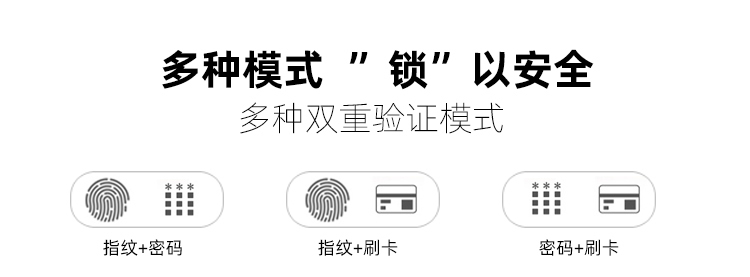 拉盯指纹锁 智能家居电子门锁 防盗门指纹密码锁