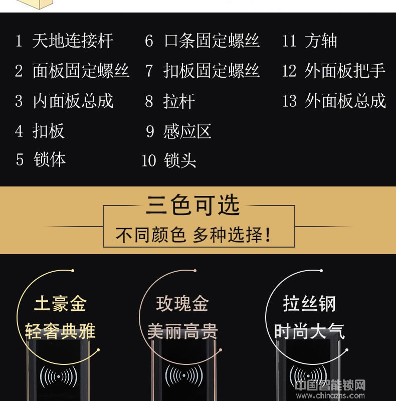 可普智能锁 二维码酒店防盗门锁 酒店公寓智能刷卡锁