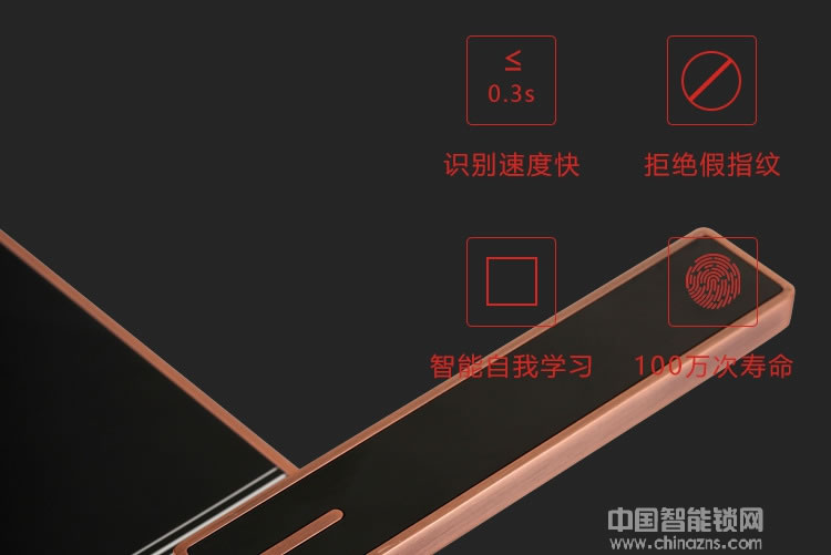 欧宝丽智能锁 高档智能感应卡锁 滑盖指纹密码锁