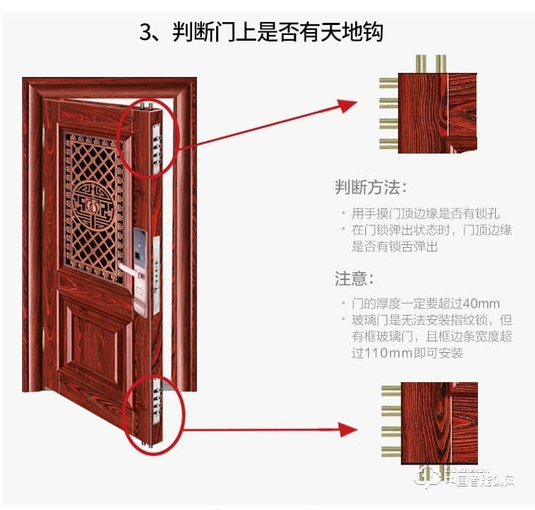 科莱宝别墅大门指纹锁 智能锁铜门门锁 