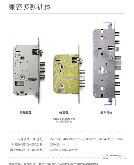 艾瑞斯智能锁 人脸识别智能锁 家用防盗密码锁