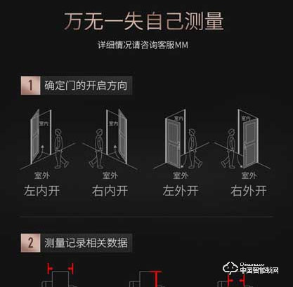 季安指纹锁 全自动滑盖指纹密码锁 家用防盗门锁