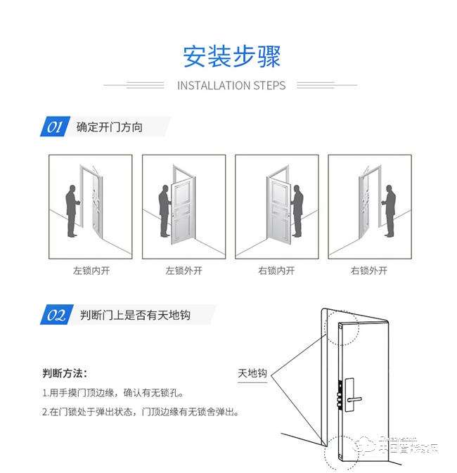 沪家智能锁 防盗门智能锁酒店电子密码锁M580