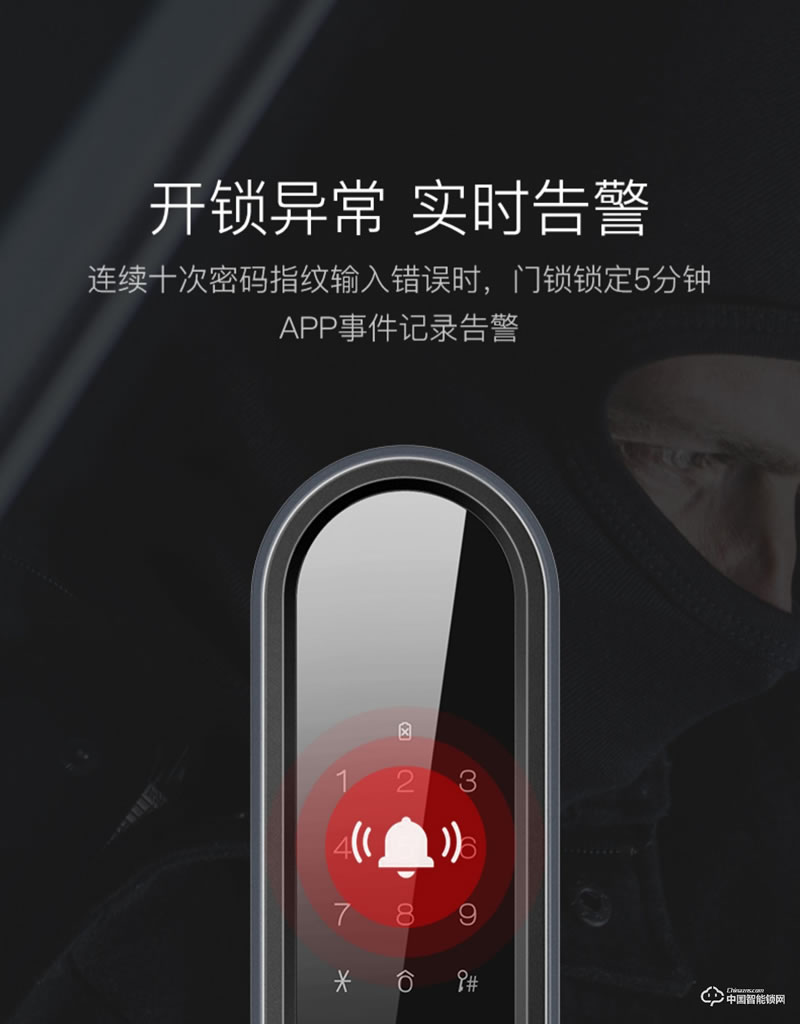 优点智能锁 U1密码大门锁APP防盗锁