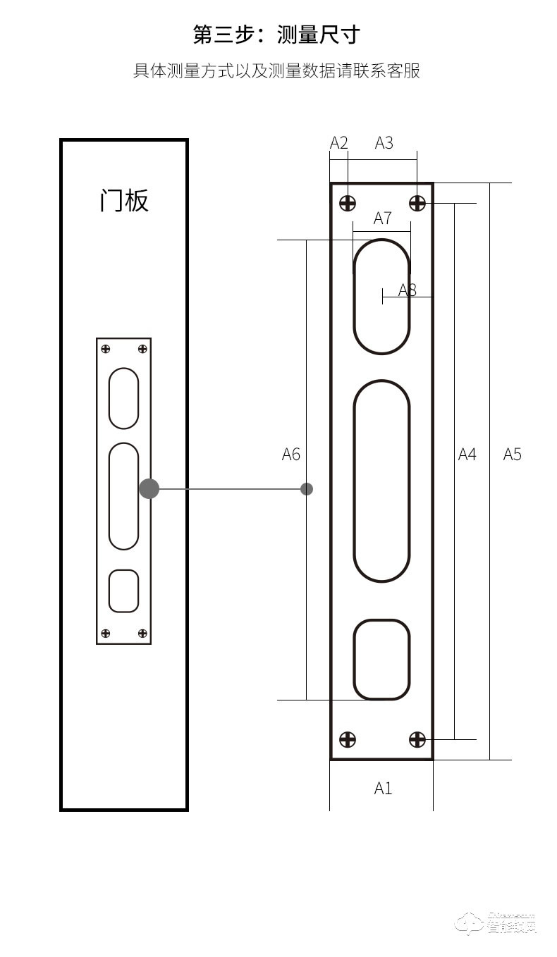 博世（bosch）智能锁 ID60平板指纹密码锁