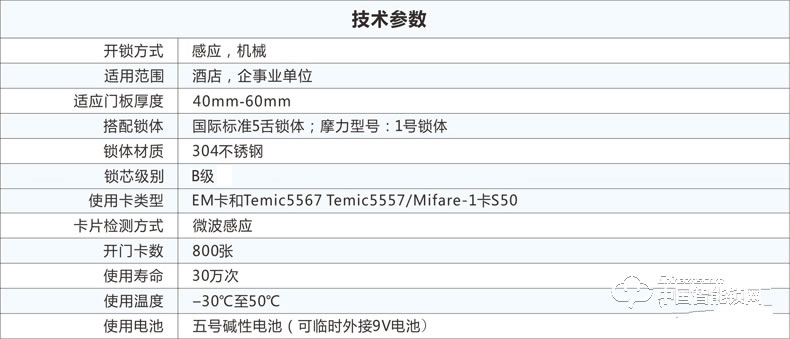 摩力指纹锁 C99-A分体感应锁商务酒店智能锁