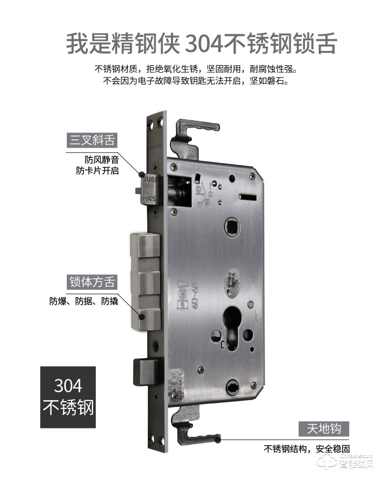 长虹智能锁 B6家用防盗门锁智能锁密码锁