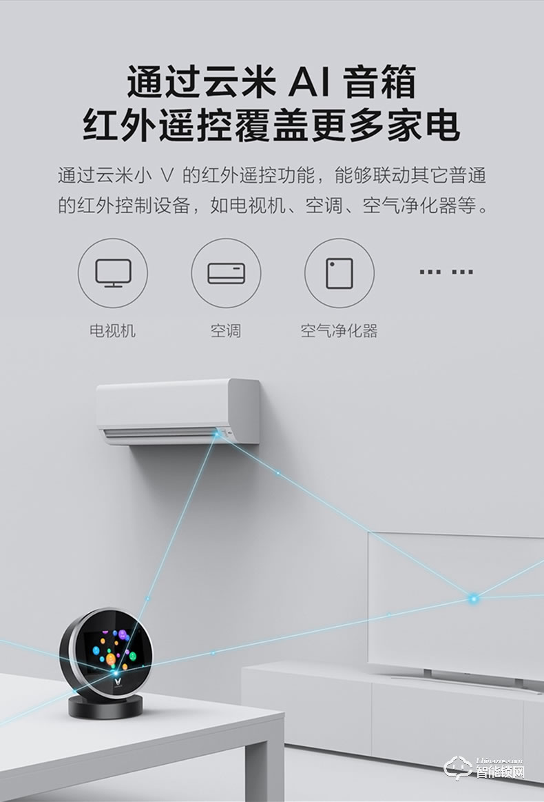 云米指纹锁 家用防盗门门锁智能锁