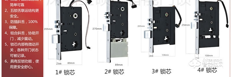 金硕德智能 时尚新型感应门锁