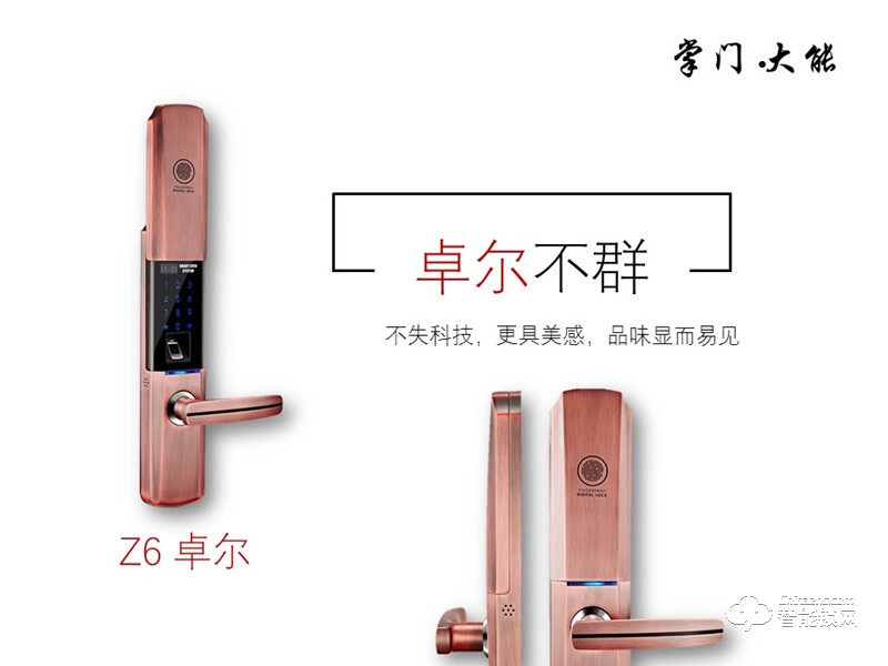 掌门智能锁 Z6掌门大能家用智能密码锁