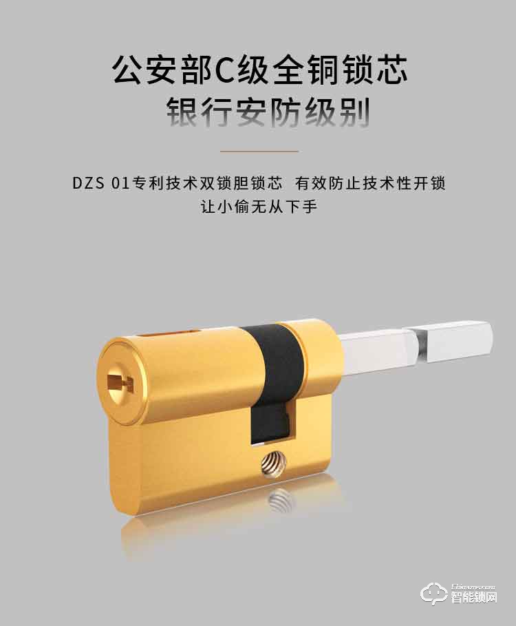 金网通智能锁 9810S家用智能密码指纹锁