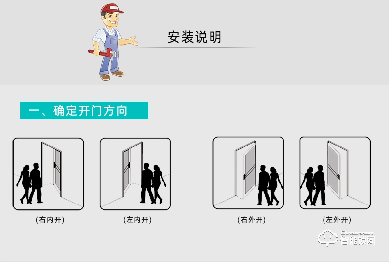 霸菱智能锁 Z8微信智能密码门锁