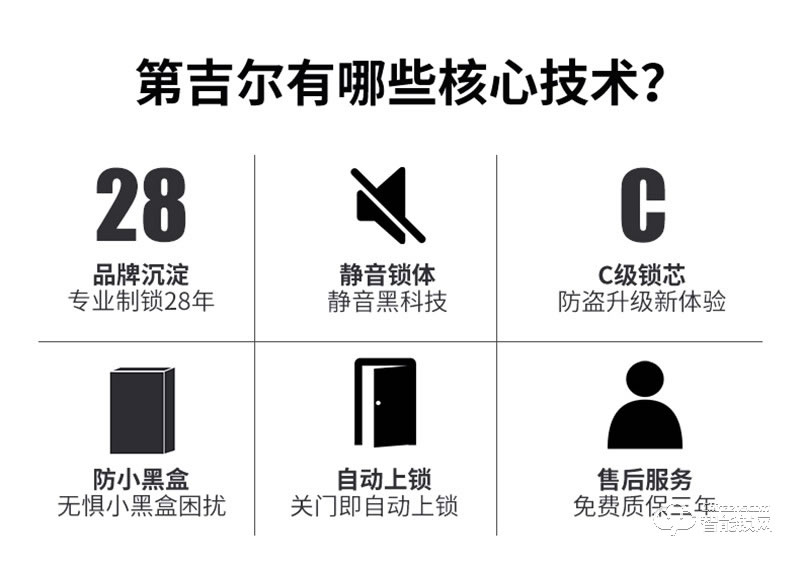 第吉尔智能锁  6600-92滑盖C级智能电子刷卡锁