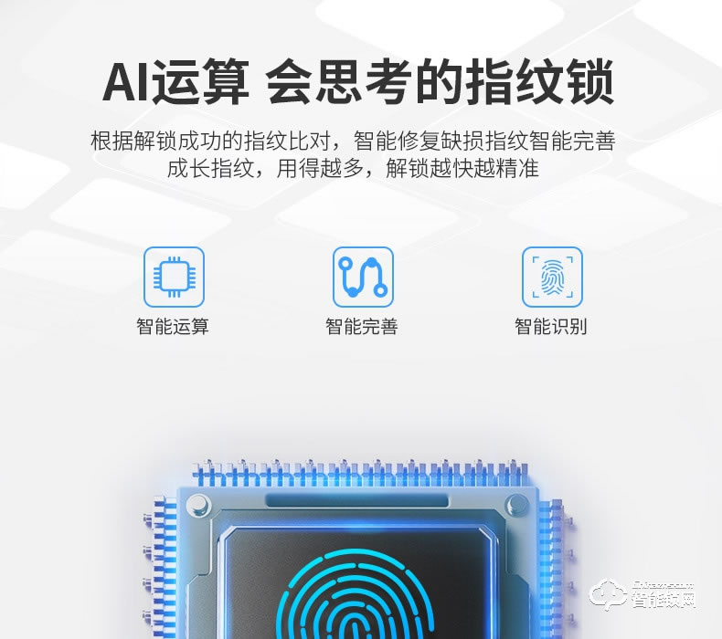 掌航智能锁 Q7全自动智能指纹锁电子锁