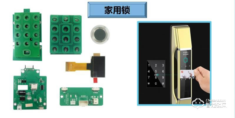 琦志航 家用锁电路板