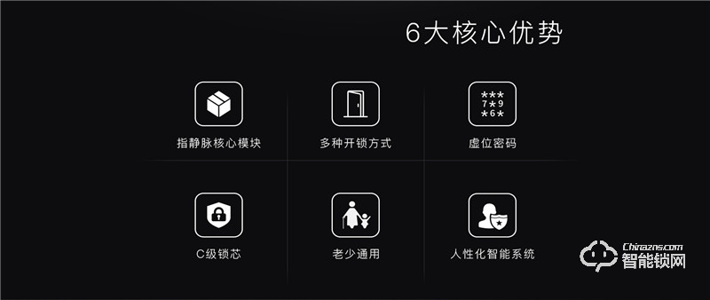 壹指盾智能锁 云脉Q1指静脉智能锁虚位密码锁