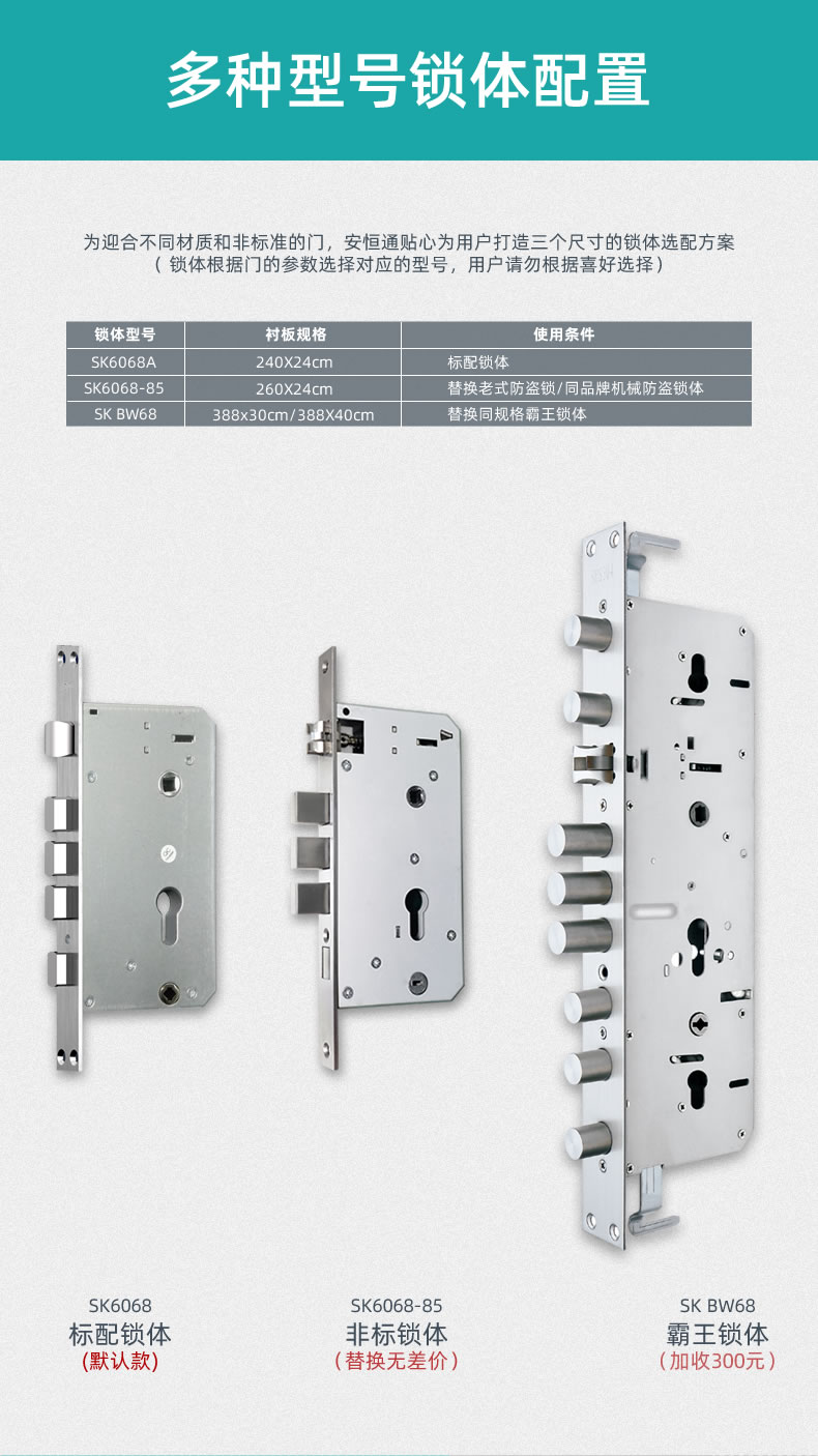 安恒通智能锁 N1 854Z全自动指纹锁电子门锁密码锁