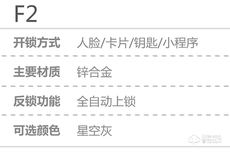 莱尔玛智能锁 F2家用智能锁