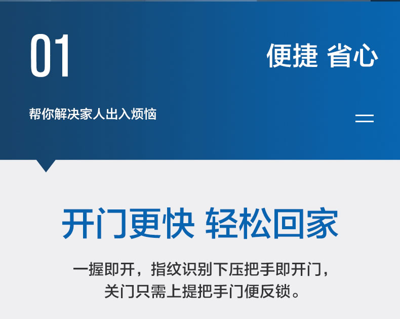 海尔智智能28E指纹锁家用防盗门密码锁28E