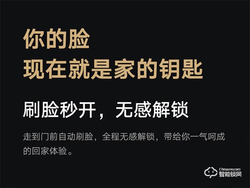 小米人脸识别智能门锁 X 家用防盗门全自动智能锁