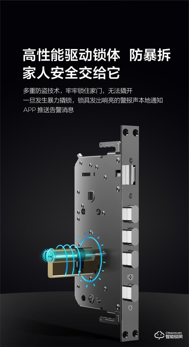 TCL指纹锁家用防盗门X9S全自动3D人脸识别