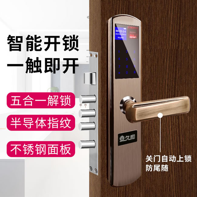 安久和智能锁 家用防盗门通用型智能门锁