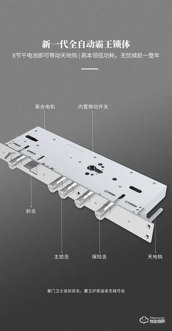 亚太天能F8全自动古典别墅锁天猫全球首发