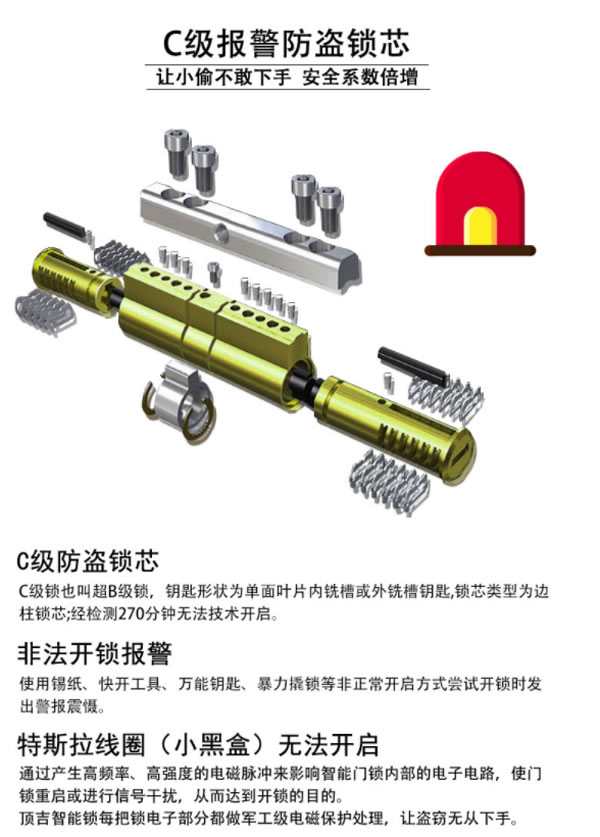 顶吉TOP200Q全自动智能锁，做精品锁具，树一流品牌