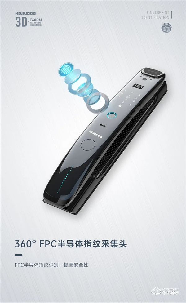 皇家金盾F60DM全自动3D人脸识别+猫眼锁开箱评测