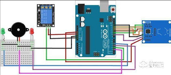 电子爱好者DIY：RFID智能门锁设备，看完你也会做