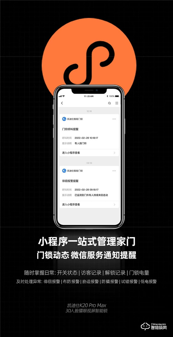 旗舰新品全球首发 | 凯迪仕K20 Pro Max 3D人脸猫眼视屏智能锁，解锁满级守护力！