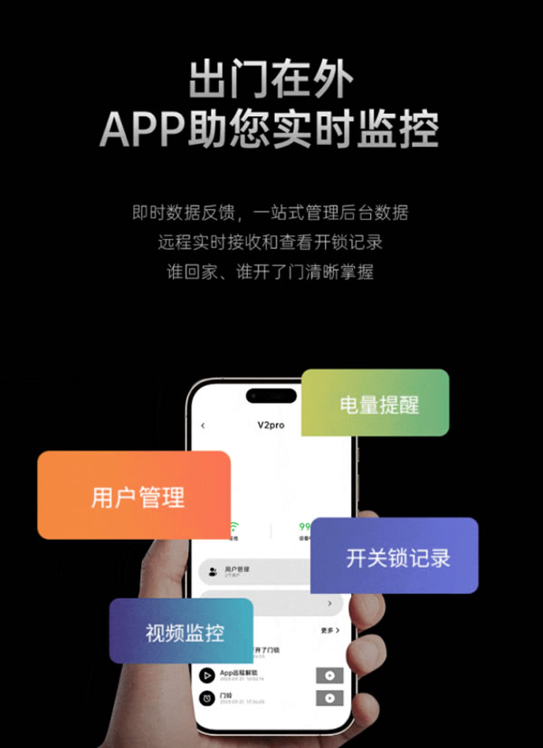 看得清，更安全丨汇泰龙V2pro大猫眼智能锁