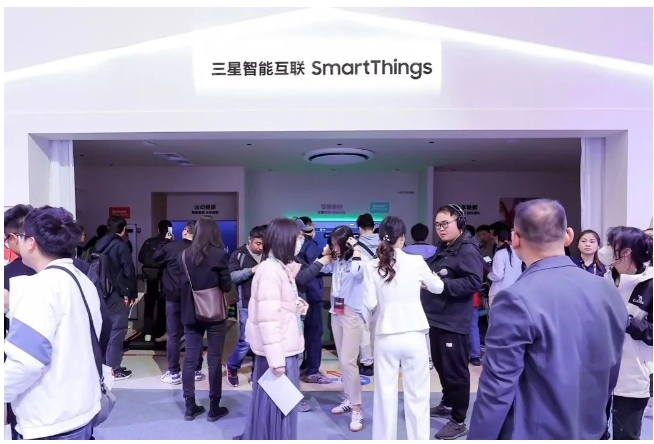 三星在AWE2024展示 SmartThings 智能家居互联